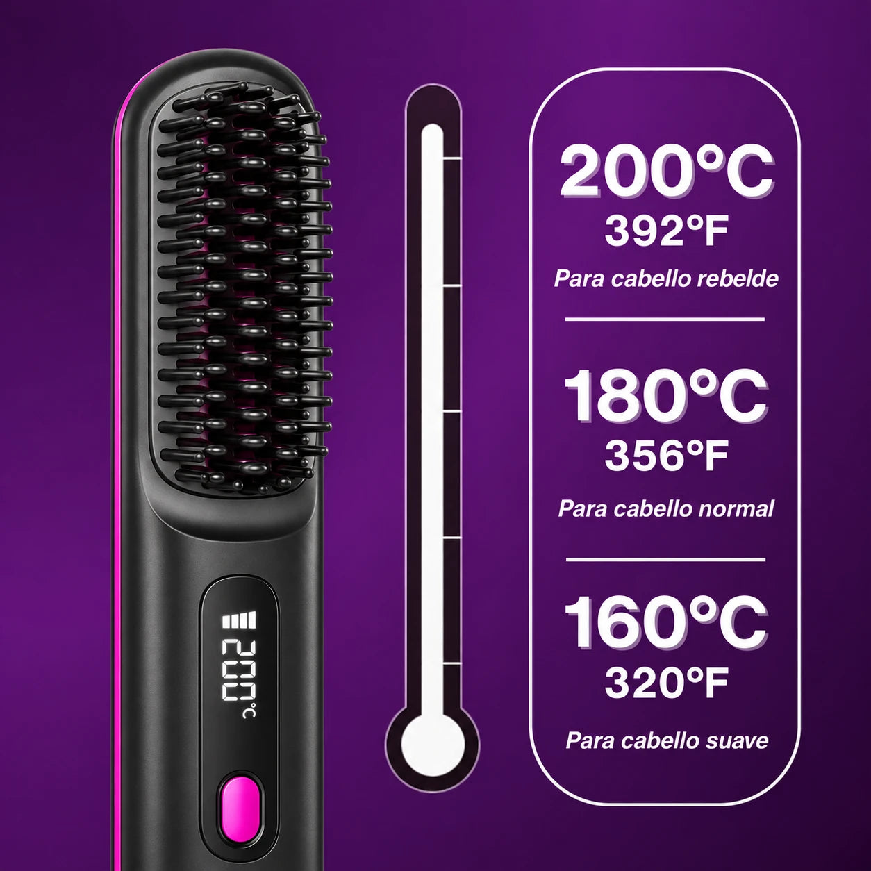 Cepillo Alisador Straigh Hair: el especialista en cabello corto