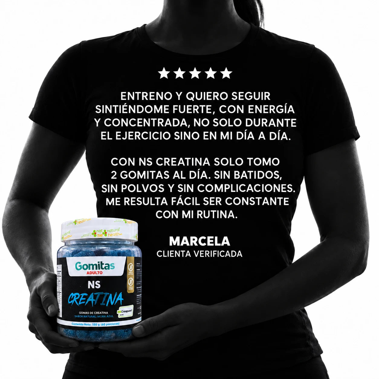 NS Creatina Monohidratada Natural Health
