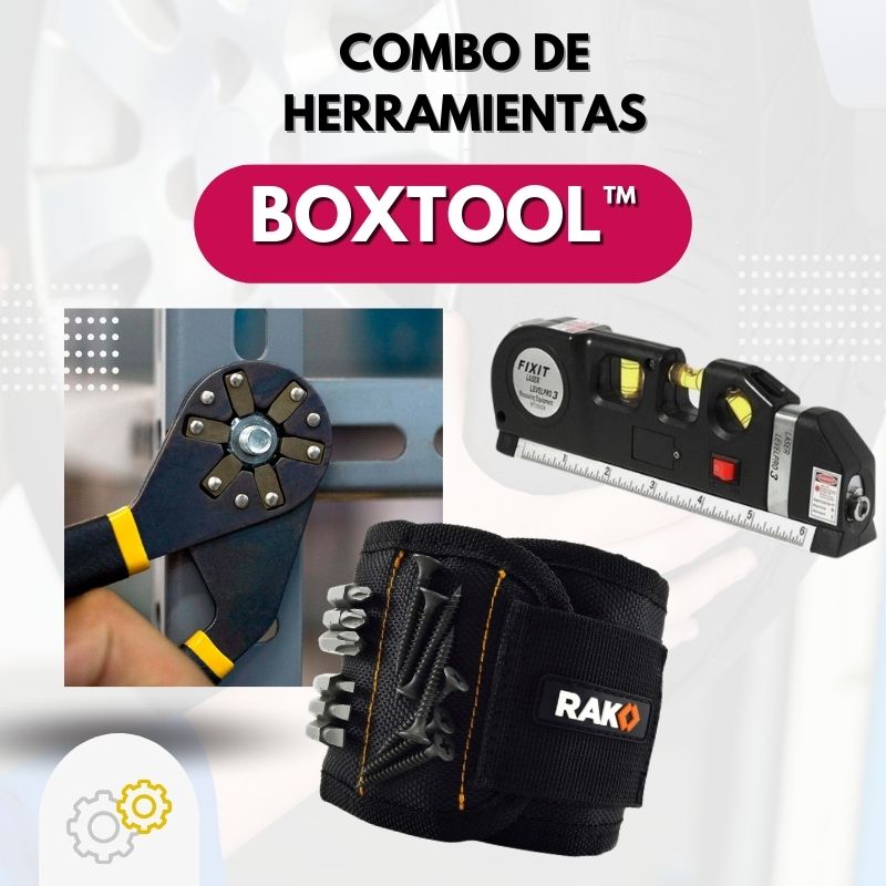 BoxTool™: Combo de Herramientas Esenciales