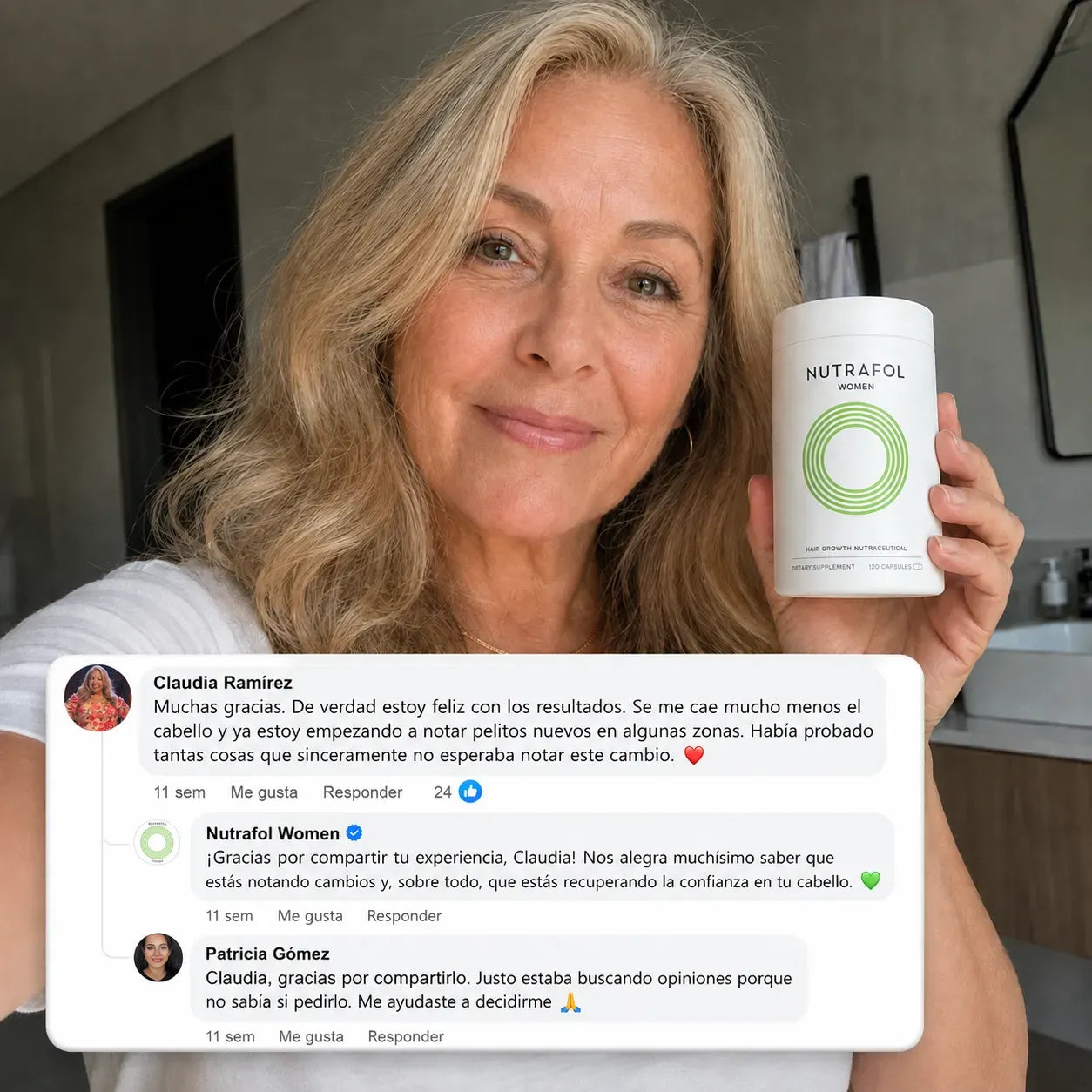 Nutrafol Women — Fórmula de crecimiento Capilar