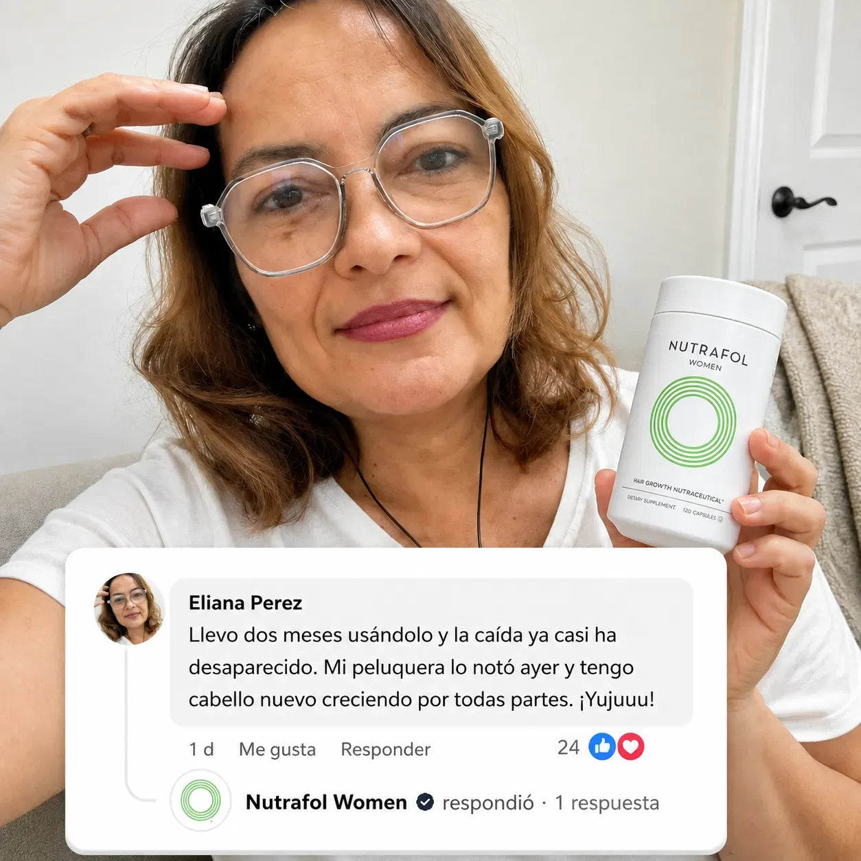 Nutrafol Women — Fórmula de crecimiento Capilar