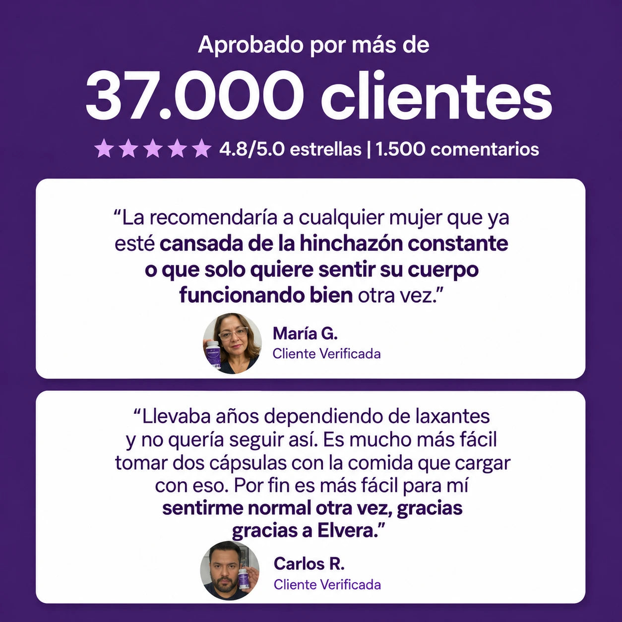 Complejo de apoyo intestinal Elvera con saúco