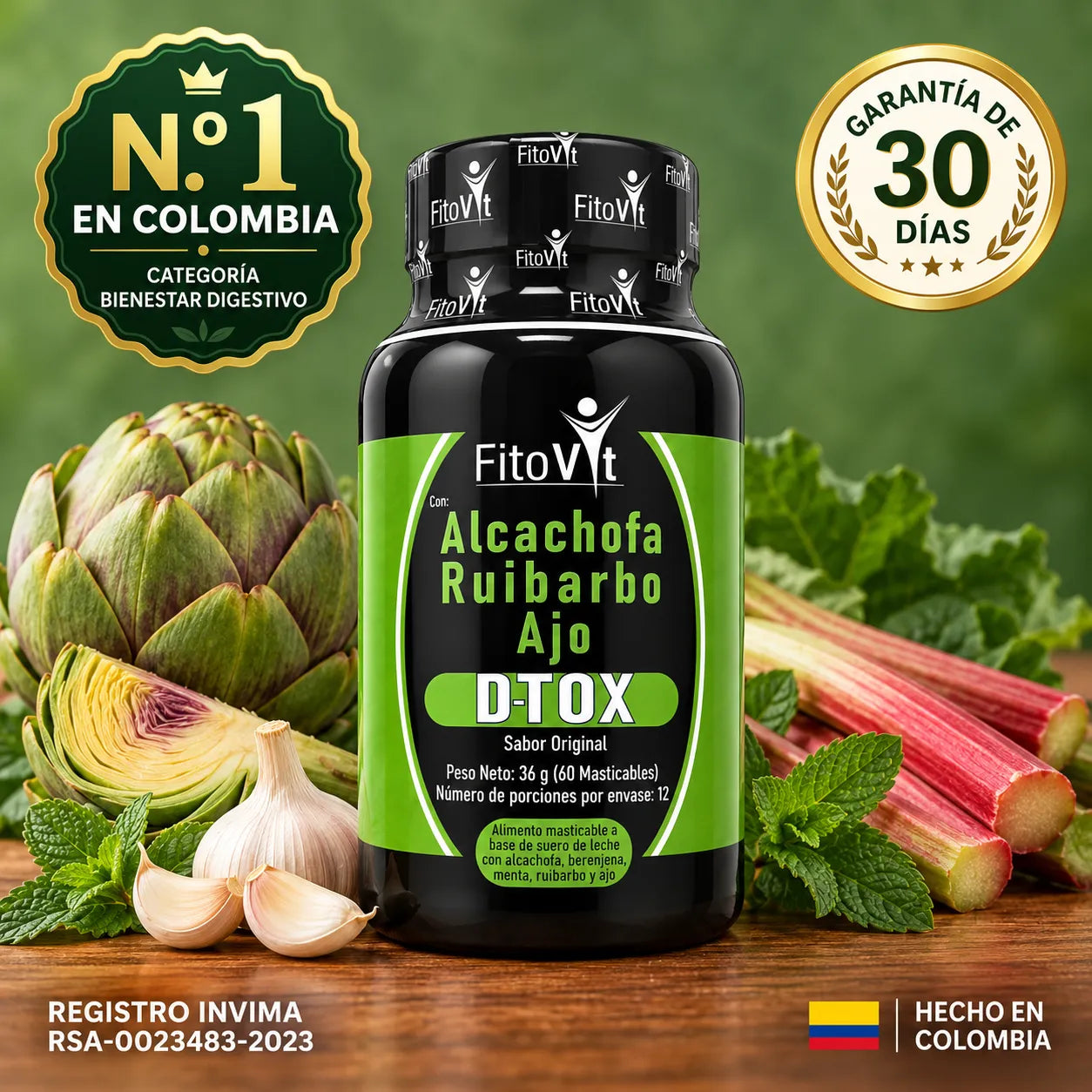 Suplemento FitoVit D-Tox