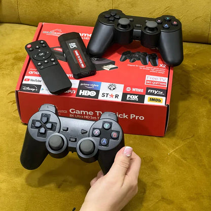 Game TV STICK PRO + Canales Premium Diversión sin limites.