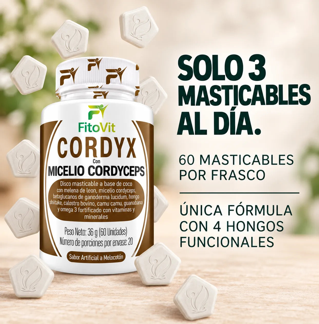 Masticables Cordyx