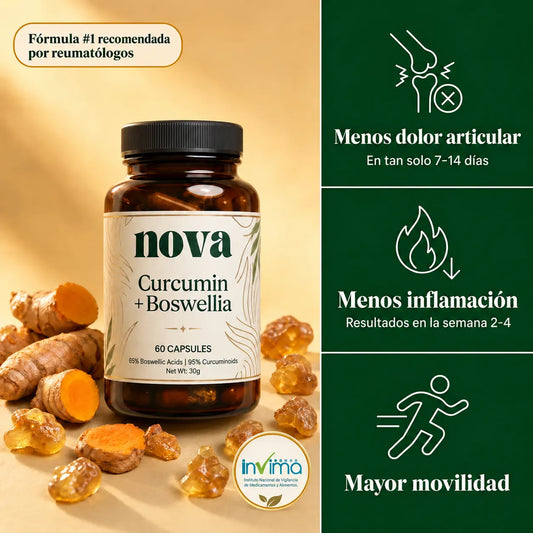 Apoyo para Tus Articulaciones Boswellia + Curcumina