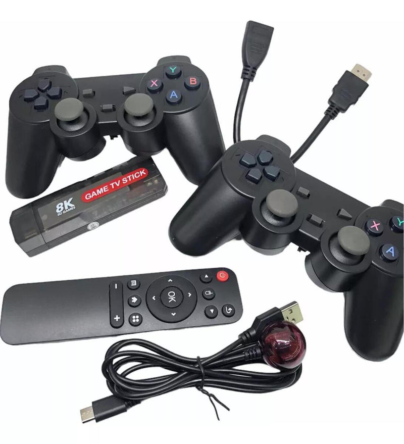 Game TV STICK PRO + Canales Premium Diversión sin limites.