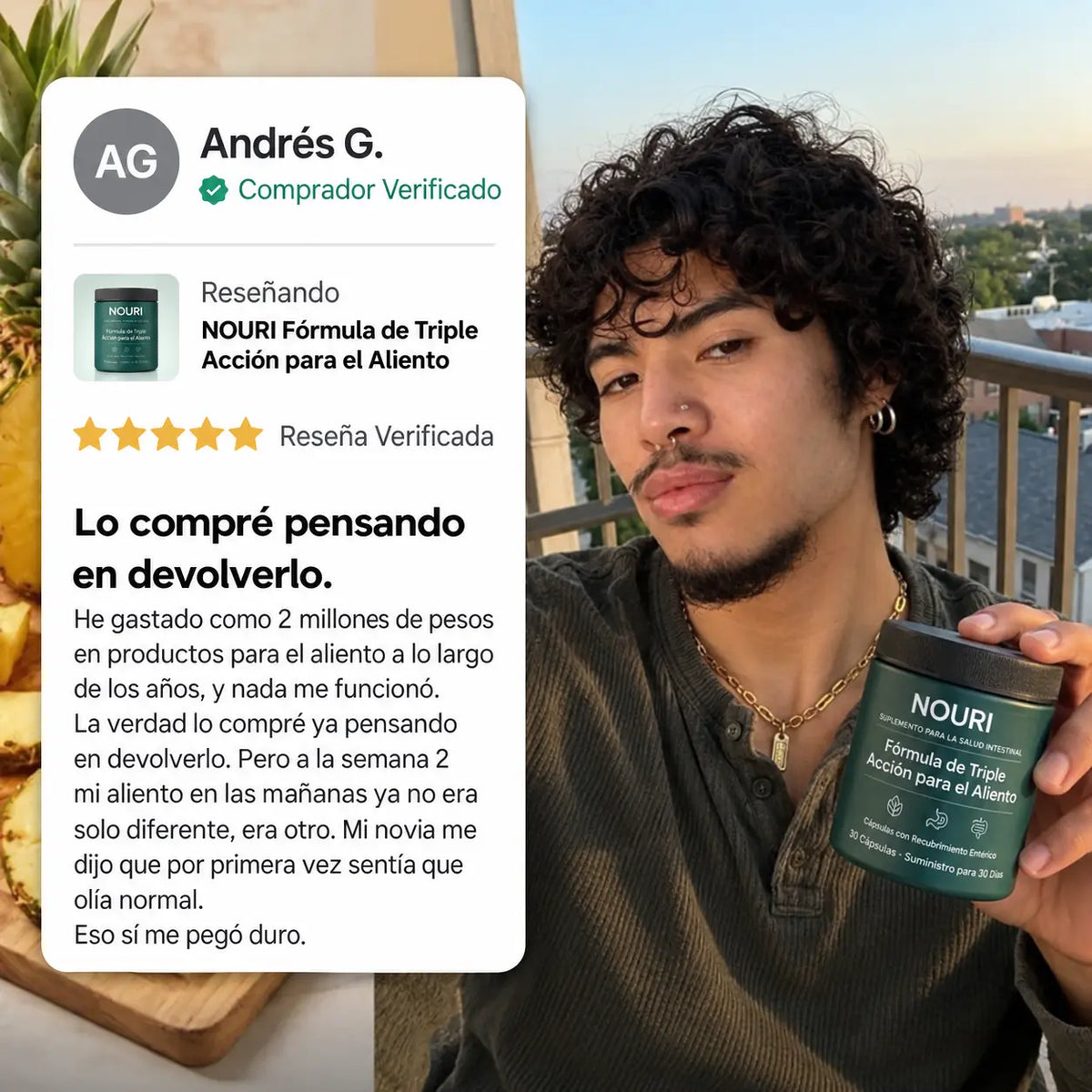 NOURI – Fórmula de Triple Acción para el Aliento