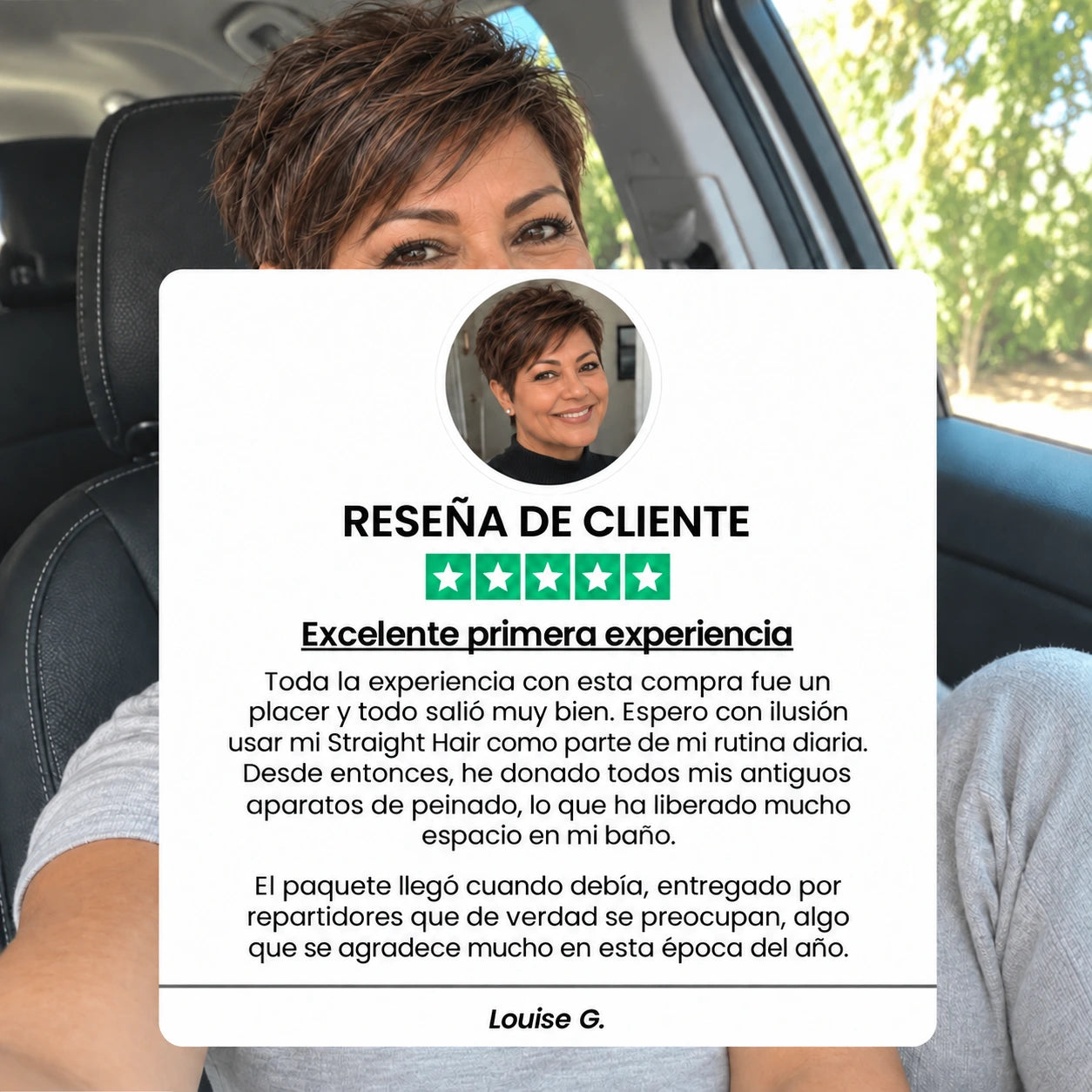 Cepillo Alisador Straigh Hair: el especialista en cabello corto