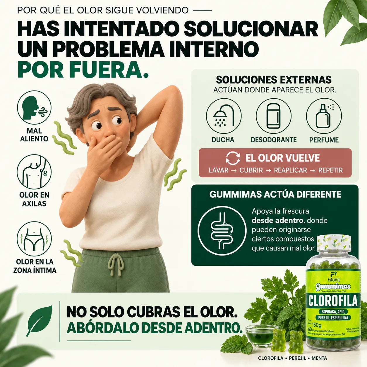Gomitas Gummimas Clorofila