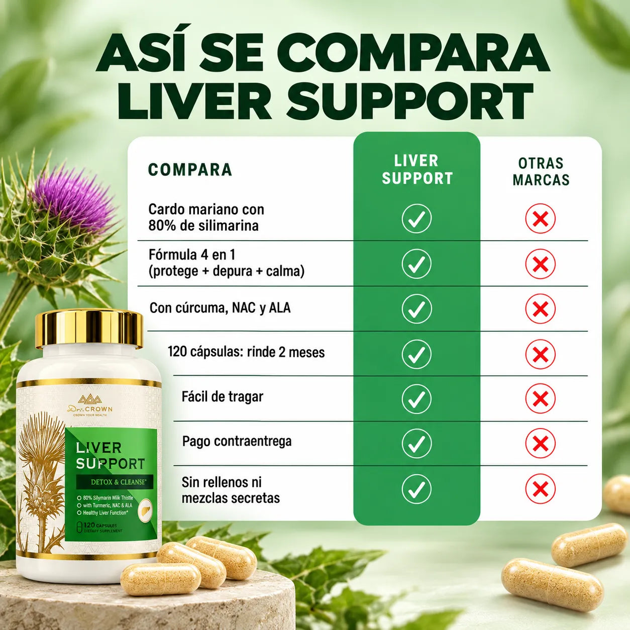 Liver Support – Detox y Cuidado del Hígado by Dr. Crown™