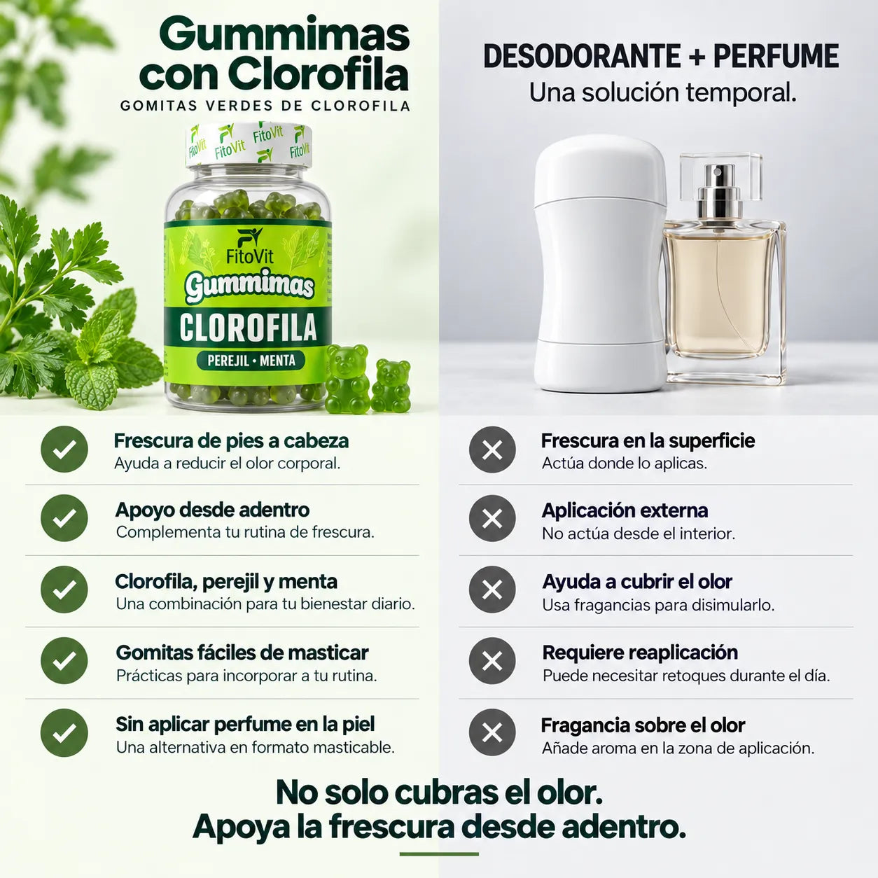 Gomitas Gummimas Clorofila